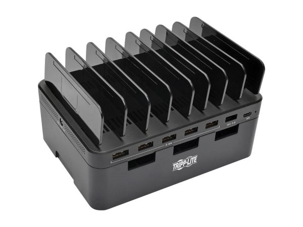 Tripp Lite U280-007-CQC-ST 7-Port Usb Charging Station Hub With Quick Charge 3.0, Usb-C Port, Device Storage, 5V 4A (60W) Usb Charge Output - Power Adapter - 60 Watt - 4 A - 7 Output Connectors (6 X - Image 5