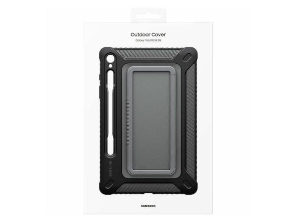 Samsung Rugged Carrying Case for 11" Samsung Galaxy Tab S9 Tablet, Stylus - Black - Bump Resistant, Drop Resistant - 10.4" Height x 6.9" Width x 0.8" Depth - Image 2