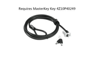 Kensington NanoSaver Cable Lock Security cable lock, black, 6 ft