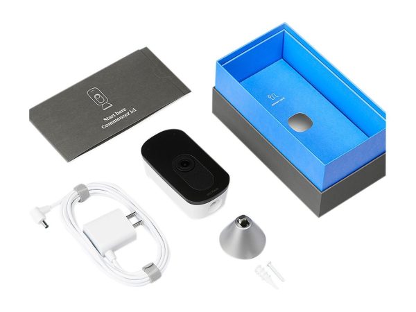 New 2022 ecobee SmartCamera - Indoor WiFi Security Camera, Baby & Pet Monitor, Smart Home Security System, 1080p HD 180 Degree FOV, Night Vision, 2-Way Audio, Works with Apple HomeKit, Alexa Built In - Image 2