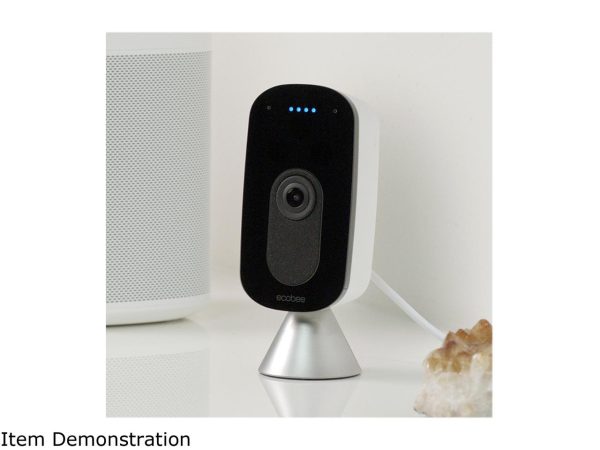 New 2022 ecobee SmartCamera - Indoor WiFi Security Camera, Baby & Pet Monitor, Smart Home Security System, 1080p HD 180 Degree FOV, Night Vision, 2-Way Audio, Works with Apple HomeKit, Alexa Built In - Image 3