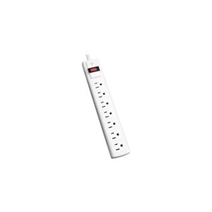 V7 SA0712W-9N6 7-Outlet Surge Protector, 12 Feet cord, 1050 Joules - White