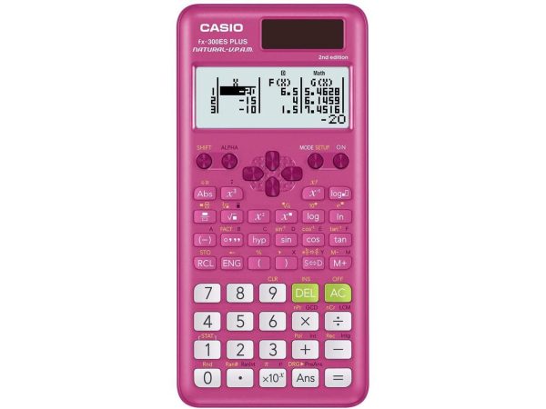 Casio fx-300ESPLS2 Pink Scientific Calculator - Image 5