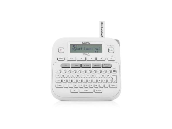 Brother® P-touch PT-D220 Home/Office Everyday Label Maker - 14 Fonts - 180 dpi - Tape - QWERTY - for Home, Office - Image 2