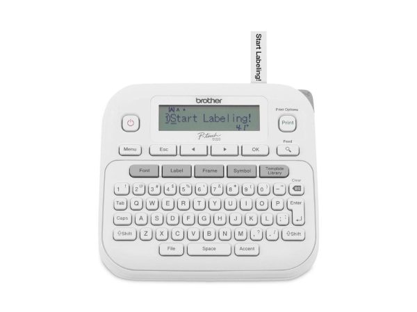 Brother® P-touch PT-D220 Home/Office Everyday Label Maker - 14 Fonts - 180 dpi - Tape - QWERTY - for Home, Office