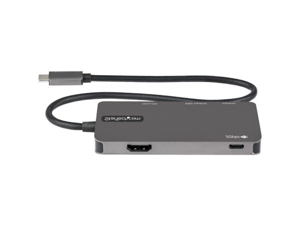 StarTech USB C Multiport Adapter USB-C to 4K HDMI 100W Passthrough DKT30CHSDPD - Image 5