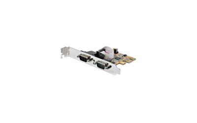 PCIE DUAL SERIAL PORT CARD –