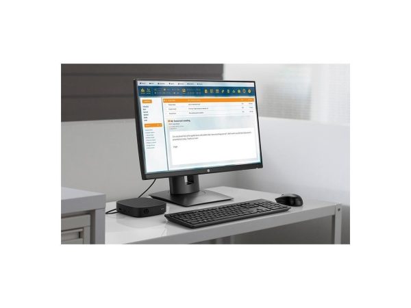HP t430 Thin ClientIntel Celeron N4020 Dual-core (2 Core) 1.10 GHz - 4 GB RAM DDR4 SDRAM - 32 GB Flash - Intel UHD Graphics 600 - Gigabit Ethernet - Windows 10 IoT Enterprise 64-bit - IEEE 802.11a/b/g - Image 3