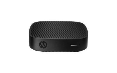 HP t430 Thin ClientIntel Celeron N4020 Dual-core (2 Core) 1.10 GHz – 4 GB RAM DDR4 SDRAM – 32 GB Flash – Intel UHD Graphics 600 – Gigabit Ethernet – Windows 10 IoT Enterprise 64-bit – IEEE 802.11a/b/g
