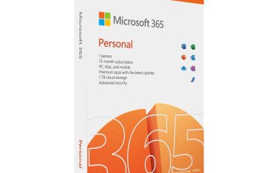 Microsoft 365 Personal | 12-Month Subscription, 1 Person | Premium Office Apps | 1TB OneDrive Cloud Storage | PC/Mac Keycard