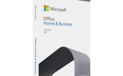 Microsoft Office Home & Business 2021 | One Time Purchase, 1 Device | Windows 10 and 11 PC/Mac Keycard