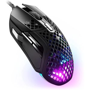 SteelSeries Aerox 5 Lightweight 1800CPI Wired RGB Gaming Mouse