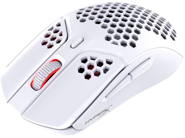 HyperX - Pulsefire Haste Wireless Gaming Mouse - White (4P5D8AA) - Image 2
