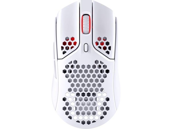 HyperX - Pulsefire Haste Wireless Gaming Mouse - White (4P5D8AA) - Image 4