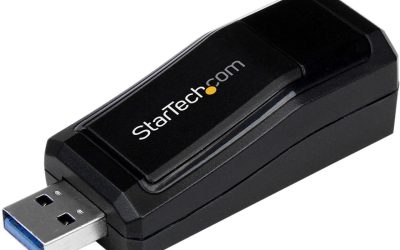 StarTech USB31000NDS USB 3.0 to Gigabit Ethernet NIC Network Adapter – 10/100/1000 Mbps