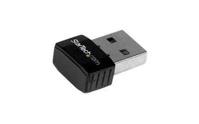 StarTech USB300WN2X2C USB 2.0 300 Mbps Mini Wireless-N Network Adapter – 802.11n 2T2R WiFi Adapter