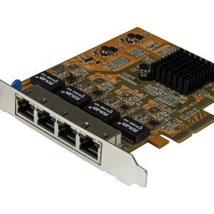 STARTECH ST1000SPEX43 4-Port PCIe Gigabit Network Adapter Card