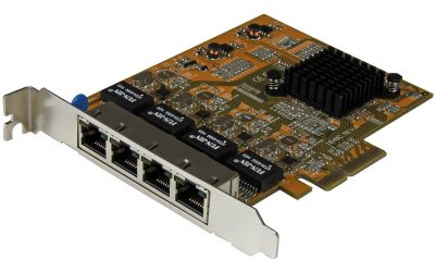 STARTECH ST1000SPEX43 4-Port PCIe Gigabit Network Adapter Card