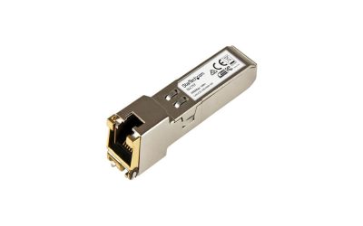 StarTech.com GLCTST Gigabit RJ45 Copper SFP Transceiver Module – Cisco GLC-T Compatible 1 Gbps 1 – RJ-45 Female