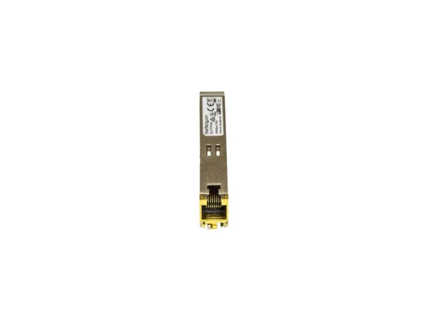 StarTech GLCTSTTAA Cisco GLC-T Compatible - Gigabit - RJ45 - TAA Compliant Copper SFP Module - 1000Base T SFP - Cisco Transceiver - Image 2