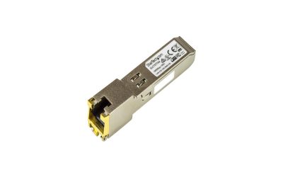 StarTech GLCTSTTAA Cisco GLC-T Compatible – Gigabit – RJ45 – TAA Compliant Copper SFP Module – 1000Base T SFP – Cisco Transceiver