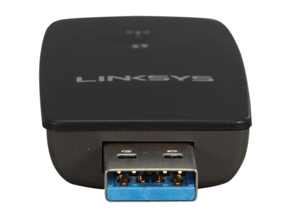 Linksys WUSB6300 Wireless AC1200 Dual-Band Adapter IEEE 802.11ac, IEEE 802.11a/b/g/n USB 3.0 Up to 867 or 300Mbps Wireless Data Rates - Image 4