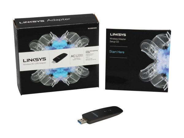 Linksys WUSB6300 Wireless AC1200 Dual-Band Adapter IEEE 802.11ac, IEEE 802.11a/b/g/n USB 3.0 Up to 867 or 300Mbps Wireless Data Rates - Image 5