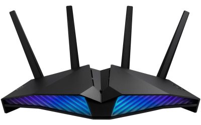 Manufacturer REFURBISHED – ASUS RT-AX82U AX5400 Dual-Band WiFi 6 Gaming Router, Game Acceleration, Mesh WiFi Support, Lifetime Free Internet Security, Dedicated Gaming Port, Mobile Game Boost