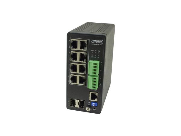 Transition Networks Managed Hardened Gigabit Ethernet PoE++ Switch - Image 4