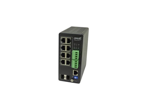 Transition Networks Managed Hardened Gigabit Ethernet PoE++ Switch - Image 2