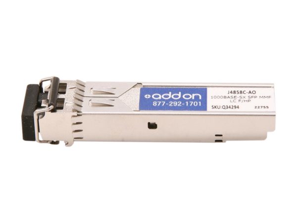 AddOn HP J4858C Compatible 1000 Base-SX SFP Transceiver (MMF, 850nm, 550m, LC) - Image 2