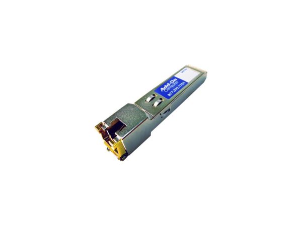 AddOn Cisco GLC-T Compatible 1000Base-TX SFP Transceiver (Copper, 100m, RJ-45)
