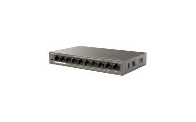 Tenda TEF1110P-8-63W Unmanaged 10-Port 10/100M Desktop Switch with 8-Port PoE