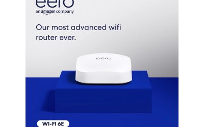 Certified Refurbished Amazon eero Pro 6E mesh Wi-Fi router | Fast and reliable gigabit + speeds | connect 100+ devices | Coverage up to 2,000 sq. ft. | 2022 release