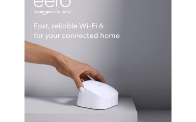 Certified Refurbished  Eero 6 dual-band mesh Wi-Fi 6 router, with built-in Zigbee smart home hub