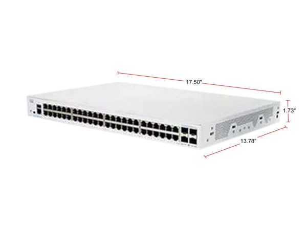 CISCO CBS350-48FP-4G-NA Managed Switch - Image 2