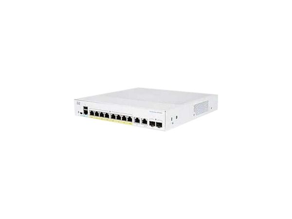 CISCO CBS350-8FP-2G-NA Managed Switch