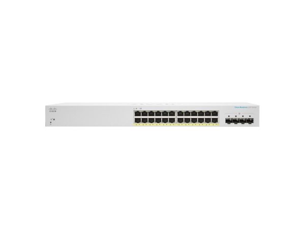 Cisco Business CBS220-24P-4X Ethernet Switch - 24 Ports - Manageable - 2 Layer Supported  CBS220-24P-4X-NA - Image 2