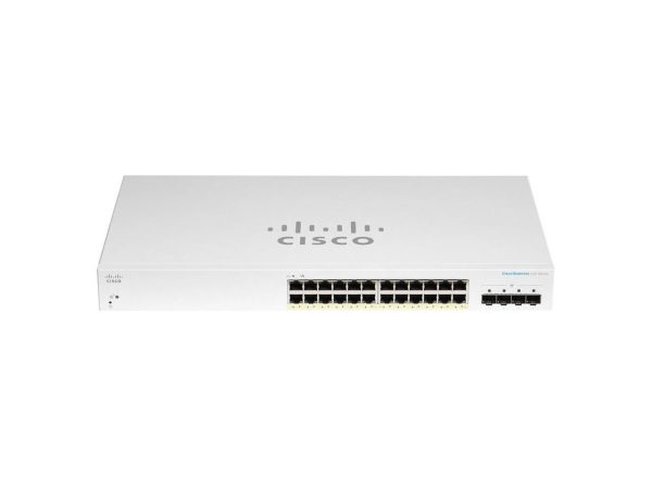 Cisco Business CBS220-24P-4X Ethernet Switch - 24 Ports - Manageable - 2 Layer Supported  CBS220-24P-4X-NA