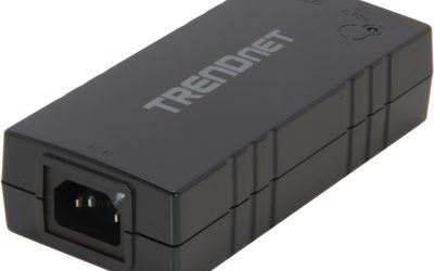 TRENDnet Gigabit Power Over Ethernet Plus Injector, Converts Non-Poe Gigabit To Poe+ Or PoE Gigabit, Supplies PoE (15.4W) Or PoE+ (30W) Power Network Distances Up To 100M (328 ft.), Black, TPE-115GI