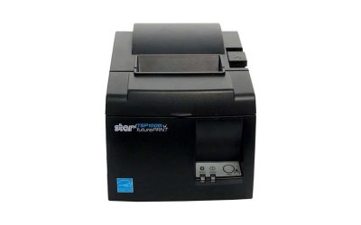 Star Micronics TSP143IIIBi2 GY US, Auto Cutter, Bluetooth for Android, iOS and Windows