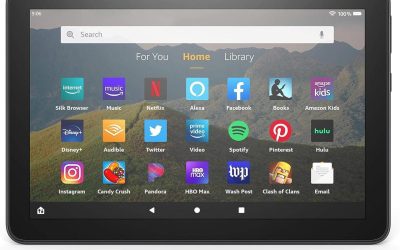 Amazon Fire HD 8 Tablet – 8″ HD display – 32 GB – Black  B07TMJ1R3X