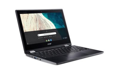 Acer Chromebook Intel Celeron N4500 (1.10GHz) 4GB Memory 32 GB Flash Memory SSD 11.6″ Touchscreen Chrome OS C734T-C483