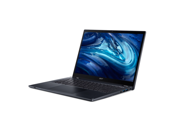 Acer TravelMate Intel Core i5 i5-1240P 16GB Memory 512 GB PCIe SSD Intel Iris Xe Graphics 14" Touchscreen 2 in 1 Notebook - Image 3