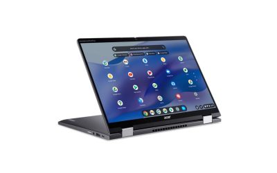 Acer Chromebook Spin 714 CP714-1WN CP714-1WN-763T 14″ Touchscreen Convertible 2 in 1 Chromebook – WUXGA – 1920 x 1200 – Intel Core i7 12th Gen i7-1260P Dodeca-core (12 Core) 2.10 GHz – 8 GB Total RAM – 256 GB SSD – Steel Gray