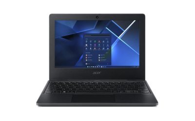 Acer  11.6″ TravelMate Intel N100 Notebook – 4GB Memory – 128 GB PCIe SSD Intel UHD Graphics – Windows 11 Pro Education