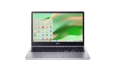 Acer Chromebook 315 CB315-5HT-P5NU 15.6″ Touchscreen Chromebook – Full HD – 1920 x 1080 – Intel N200 Quad-core (4 Core) 1 GHz – 8 GB Total RAM – 128 GB Flash Memory – Silver