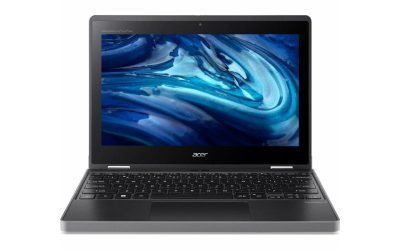 Acer TravelMate Spin B3 B311R-33 TMB311R-33-C872 11.6″ Touchscreen Convertible 2 in 1 Notebook – WXGA – 1366 x 768 – Intel N100 Quad-core (4 Core) – 8 GB Total RAM – 128 GB SSD – Black