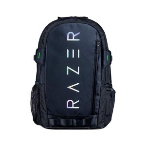 Razer Rogue v3 16" Gaming Laptop Backpack: Travel Carry On Computer Bag - Tear and Water Resistant - Mesh Side Pocket - Fits 16 inch Notebook - Chromatic