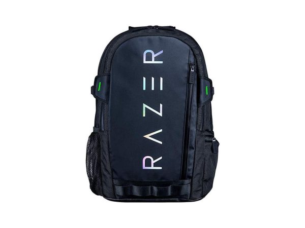 Razer Rogue v3 16" Gaming Laptop Backpack: Travel Carry On Computer Bag - Tear and Water Resistant - Mesh Side Pocket - Fits 16 inch Notebook - Chromatic